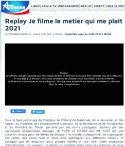 Antenne Réunion - 02/06/2021